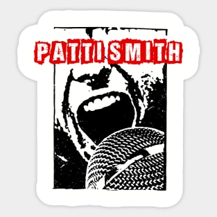 patti ll rock and loud Sticker